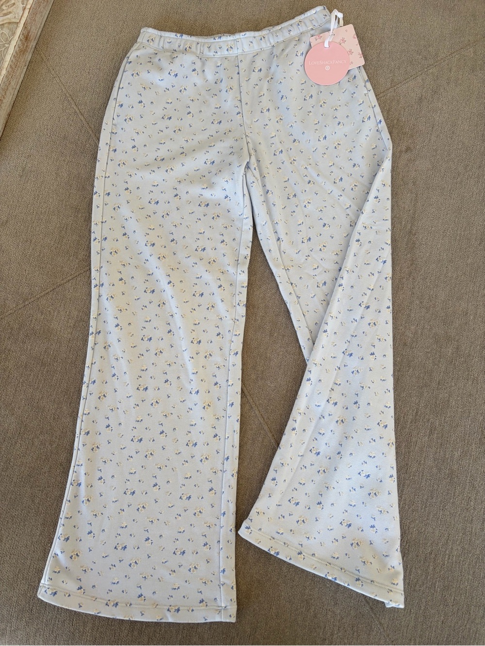 Love Shack Fancy x Target Esme Everblooming Rosettes Mini Floral Sweatpants